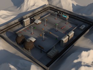racecourse 3D-Modell