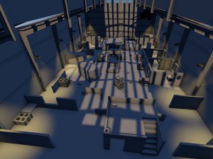 military area 2 Model 3D