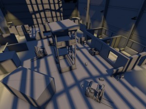 military area 2 Model 3D