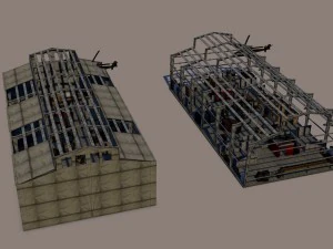 military area 2 3D Model
