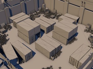 military area 1 Modèle 3D