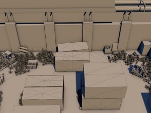 military area 1 Modèle 3D