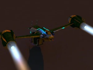 spaceship 2 3D Model