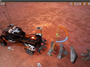 battle car 1 Modello 3D