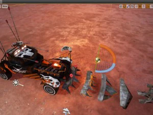 battle car 1 3D Model
