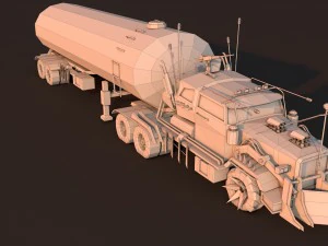 battle truck 3D Model