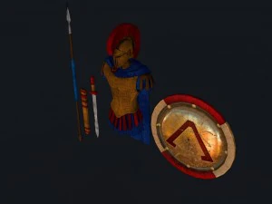 armure de Sparte Modèle 3D