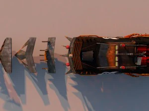 battle car 3 3D Model