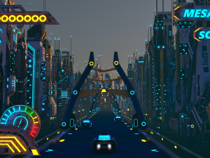 sci fi city package 3D Модель