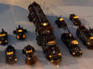 メガ黙示録カーパッケージ 3Dモデル