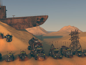 mega apocalyptic car package 3D Model