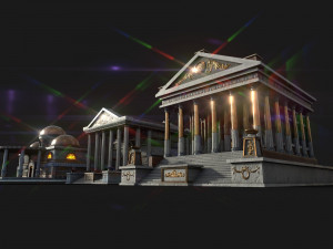 mega roman city pack 3D Model