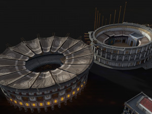 mega roman city pack 3D Model