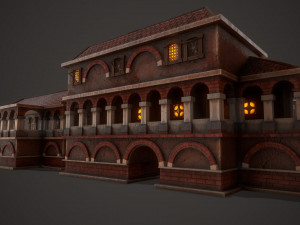 ancient house pack 3D-Modell