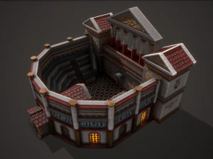 ancient odeum 3D Model