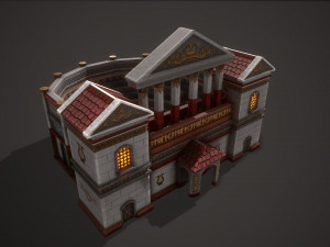 ancient odeum 3D 模型