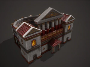 ancient odeum 3D Model