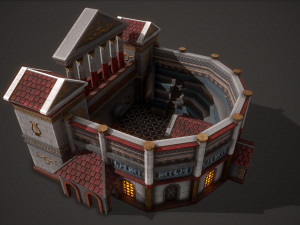 ancient odeum 3D 模型