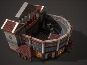 ancient odeum 3D Model