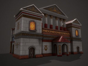ancient odeum 3D 模型