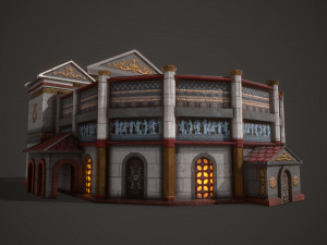 ancient odeum 3D 模型