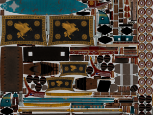 ancient ship 01 3D Model