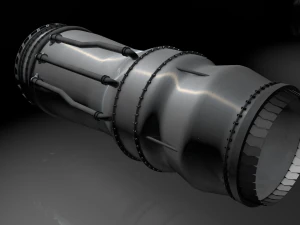 jet engine 3D Model