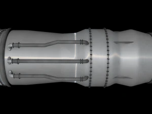 jet engine 3D Model
