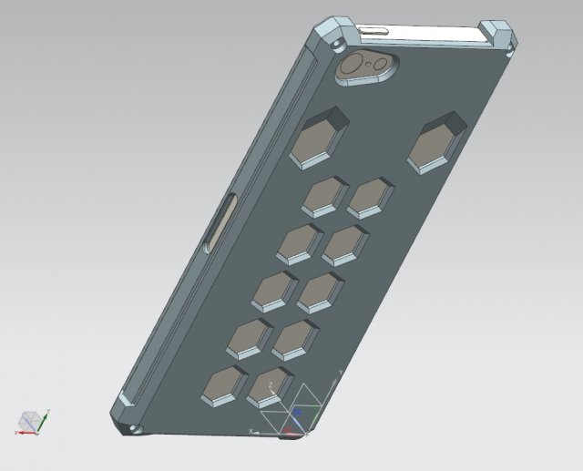 iphone se 5 5s case sesto elemento Modello di stampa 3D .c4d .max .obj .3ds .fbx .stl .blend 