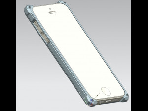 iphone se 5 5s case sesto elemento Modello di stampa 3D