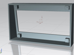 frame for display arduino lcd2004 3D Print Model