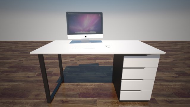 table 3D Модель .c4d .max .obj .3ds .fbx .stl .blend 