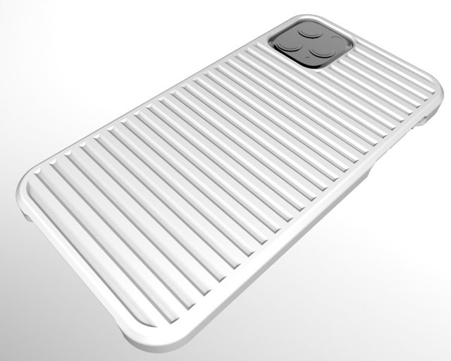 iphone 11 pro case line 3D 打印模型 .c4d .max .obj .3ds .fbx .stl .blend 