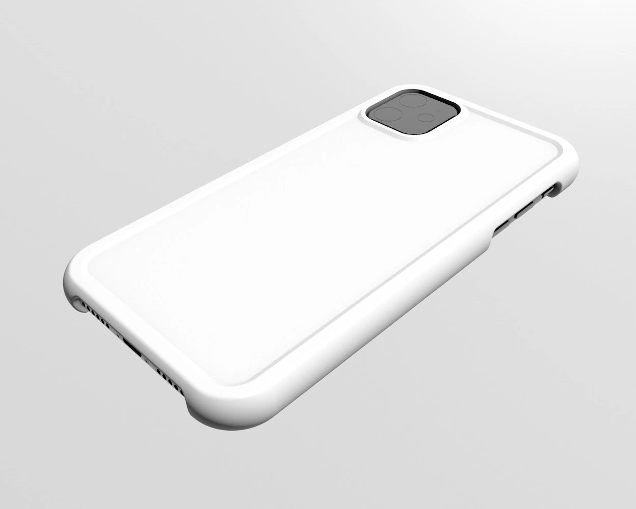 iphone 11 case base 3D Print Model .c4d .max .obj .3ds .fbx .stl .blend