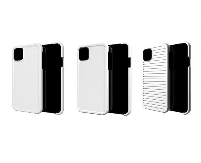 iphone 11 case series 3in1 3D Print Model .c4d .max .obj .3ds .fbx .stl .blend 