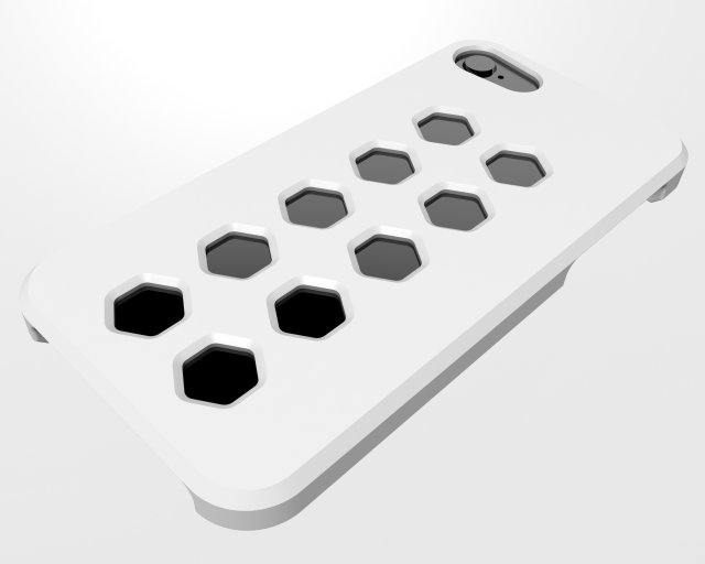 iphone 7 8 case sesto elemento 3D प्रिंट मॉडल .c4d .max .obj .3ds .fbx .stl .blend 