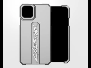 iphone 11 case cyberpunk 3D Print Model