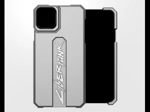 iphone 11 pro case cyberpunk 3D Print Model