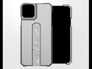 iphone 11 pro max case cyberpunk Modello di stampa 3D