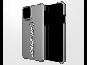 iphone 11 pro max case cyberpunk Modello di stampa 3D