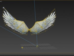 bird angel wing 3D Model