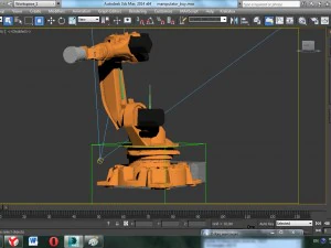 industrial robot 3D Model