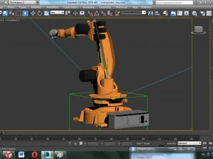 industrial robot 3D Model