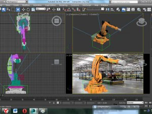 industrial robot 3D Model