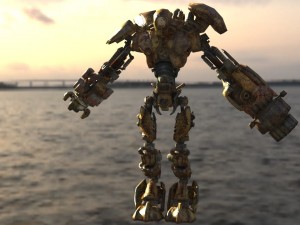dron robot Modèle 3D