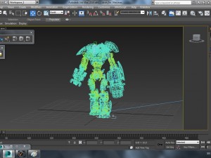 dron robot Modèle 3D