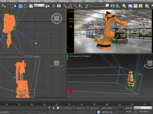 robot industrial abb Modelo 3D