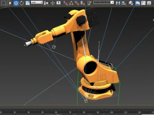 robot industrial abb Modelo 3D