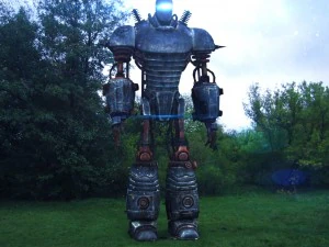 robot rigged animation 3D Model