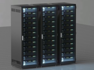 data server rack 3D Model